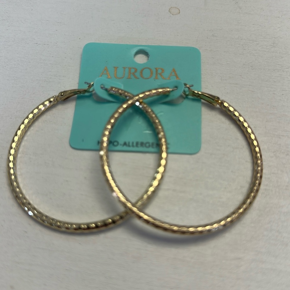 Large Gold Hoop